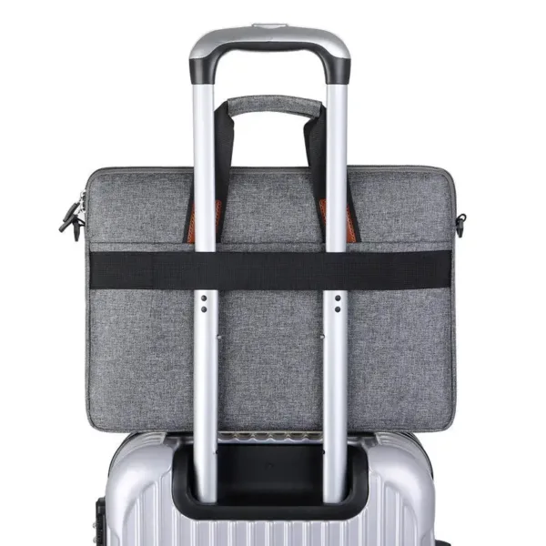 Sacoche ordinateur portable étanche avec bandoulière – 15 pouces