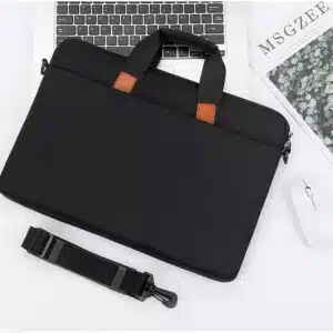 Sacoche ordinateur portable étanche avec bandoulière – 15 pouces