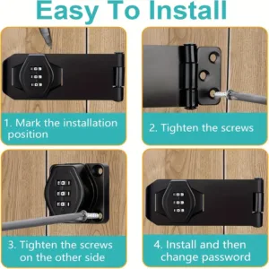 Guide installation serrure à code sans clé