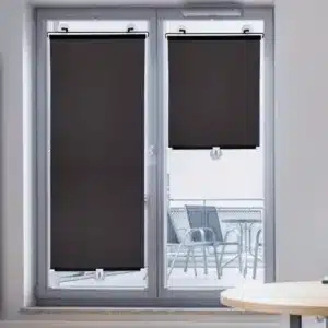 Store enrouleur occultant pour vitres 58x125 cm