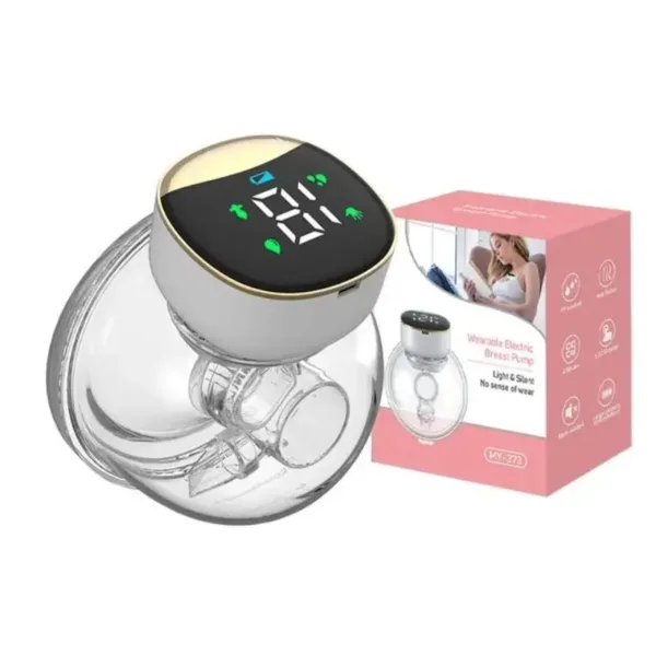 tire lait électrique portable intelligent avec écran LED et plusieurs modes d’aspiration – idéal pour les mamans au Maroc