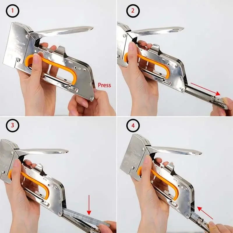 agrafeuse-manuelle-en-metal-maroc Agrafeuse manuelle en métal robuste pour bricolage – Babouti.ma