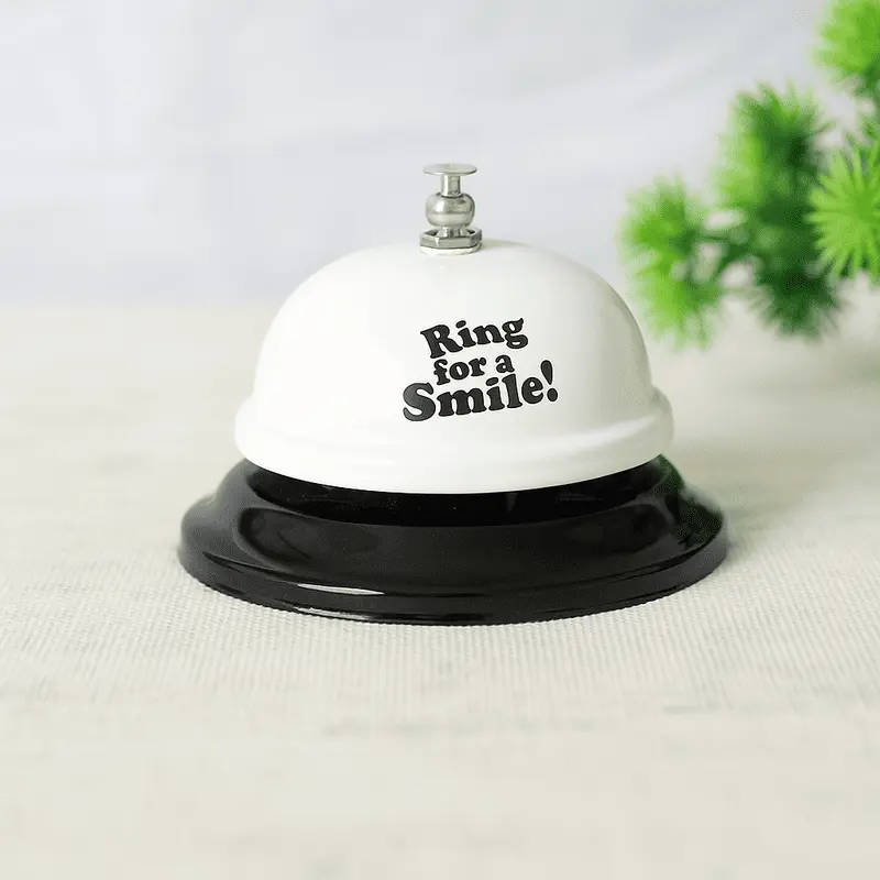 cloche-de-comptoir-ring-for-a-smile-blanc Cloche de comptoir Ring for a Smile – Babouti.ma