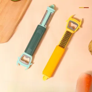 1️⃣ Éplucheur multifonction 4 en 1 pour cuisine – vert menthe