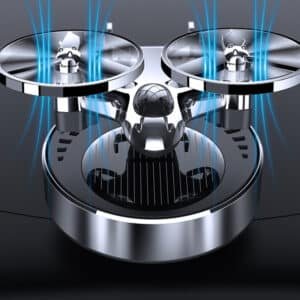 désodorisant solaire en forme d’avion