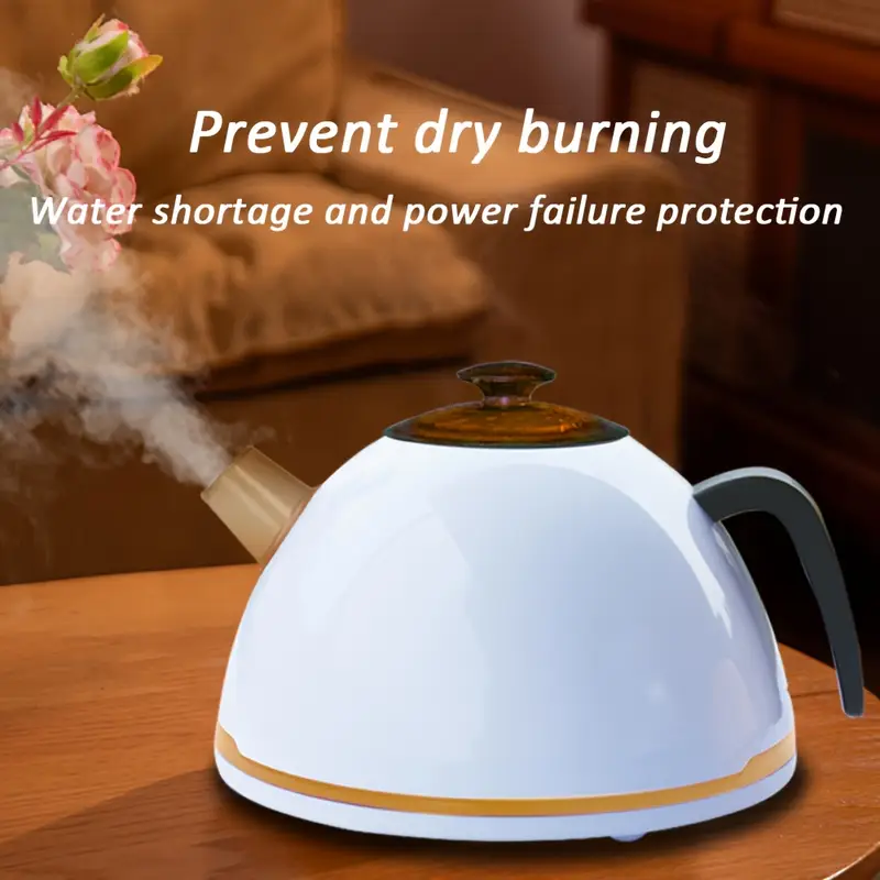 humidificateur-air-design-forme-bouilloire-1 Humidificateur air forme bouilloire couleur blanche – diffuseur brume froide