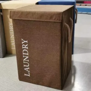 Panier à Linge Rectangulaire avec Couvercle