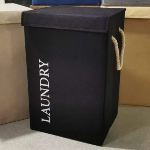 Panier à Linge Rectangulaire avec Couvercle