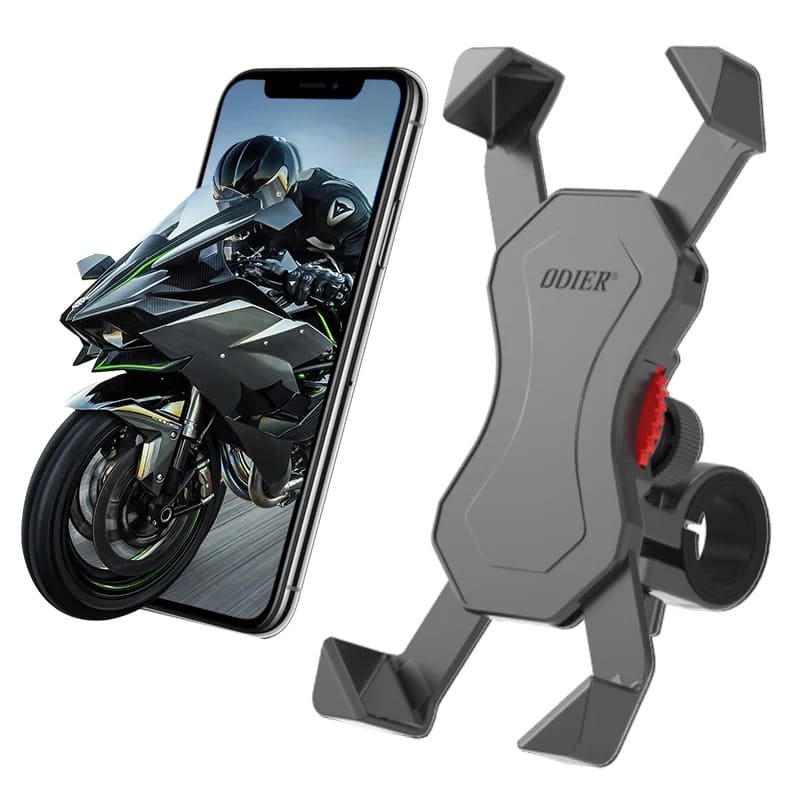 support-telephone-moto-velo-guidon Support téléphone moto et vélo pour guidon de moto vélo et trottinette au Maroc