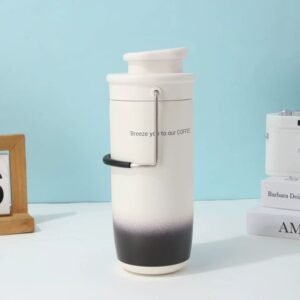 gourde isotherme portable avec mousqueton