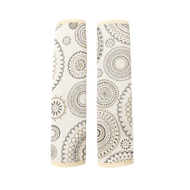 protege-poignees-de-refrigerateur-2-pieces Protège poignées de réfrigérateur en tissu beige antidérapant