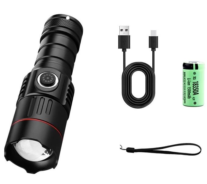 IMG_9917 (1) lampe torche rechargeable LED