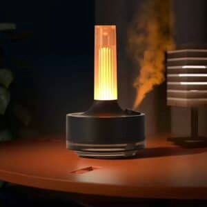 Humidificateur d’air avec effet flamme LED