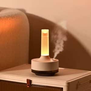 Humidificateur d’air avec effet flamme LED