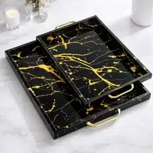 Plateau rectangulaire 2 pièces