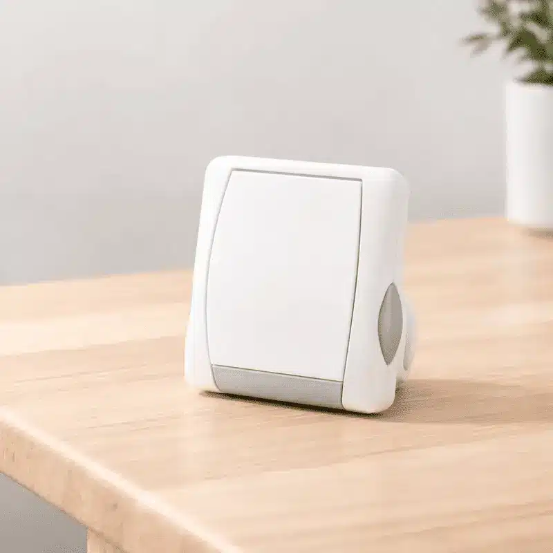 verrou-securite-enfant-pour-fenetre-gris Verrou sécurité enfant pour porte coulissante ou fenêtre avec adhésif 3M double bouton anti-ouverture