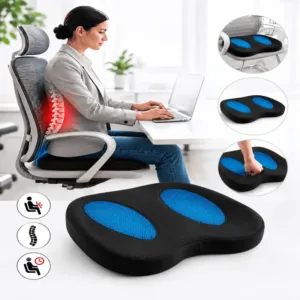 Coussin lombaire ergonomique à mémoire de forme