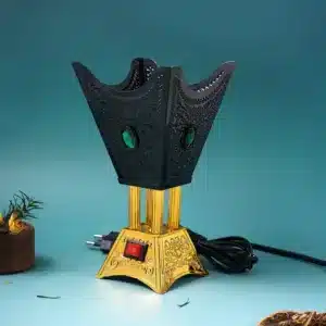 Encensoir électrique style oriental avec interrupteur – mabkhara pour encens bakhour au Maroc