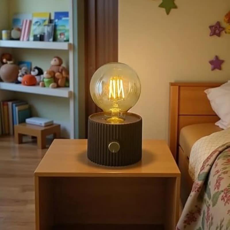 lampe-de-chevet-vintage-pour-ambiance-cosy-noir Lampe de chevet vintage pour ambiance cosy élégante au maroc