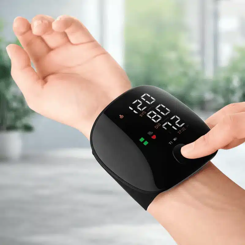 tensiometre-poignet-electronique Tensiomètre poignet Maroc électronique parlant attaché au poignet