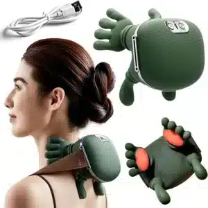 Appareil de massage chauffant pour cou et épaules rechargeable au Maroc
