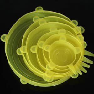 Couvercles en silicone réutilisables pour conservation alimentaire – Babouti.ma