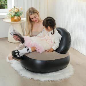 Fauteuil gonflable enfant confortable pour chambre et coin lecture au Maroc