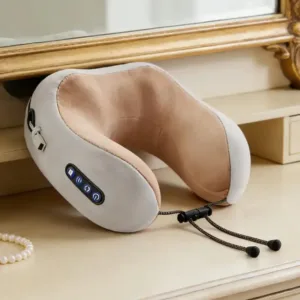 Oreiller de massage cervical chauffant USB pour cou et épaules au Maroc