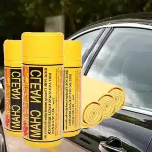 Peau de chamois absorbante pour sécher voiture et vitres au Maroc