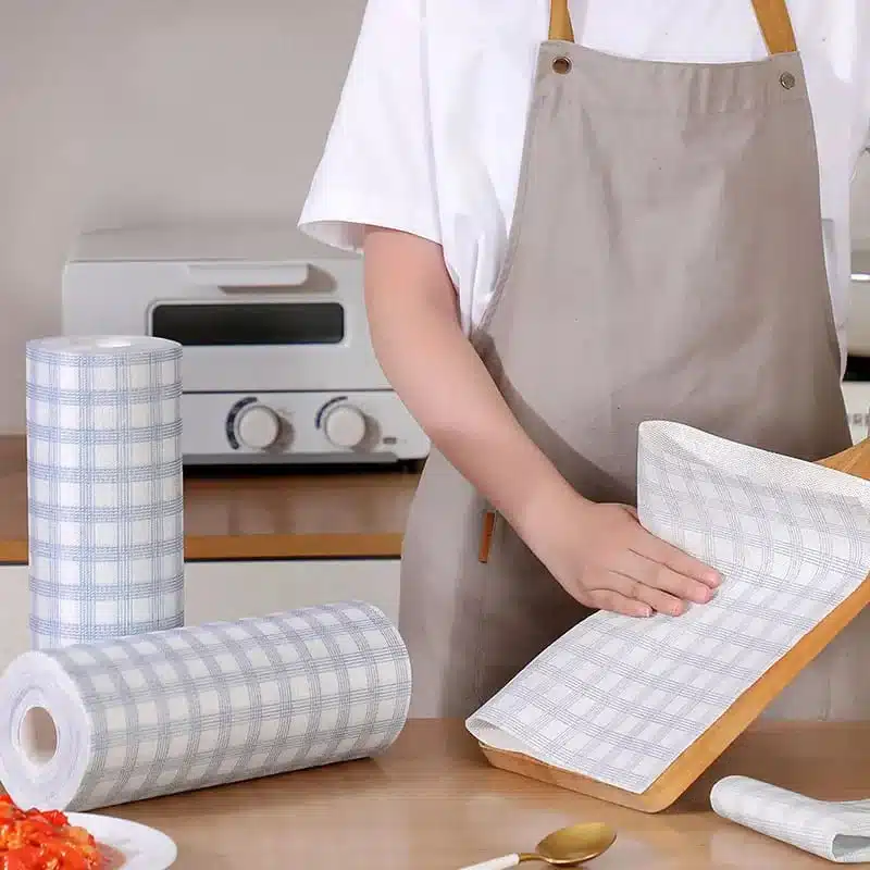 rouleau-essuie-tout-reutilisable-1 Rouleau essuie tout réutilisable pour nettoyage de cuisine et vaisselle au Maroc