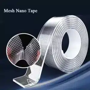 Ruban nano adhésif transparent puissant multi-usage