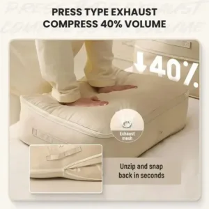 Sac de rangement compressible pour couettes vêtements et linge de maison au Maroc