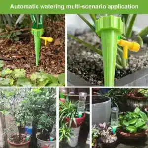 Système d’arrosage automatique pour plantes avec bouteille et débit réglable au Maroc