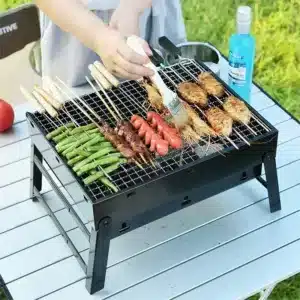 barbecue portable maroc grill pliable charbon camping pique nique