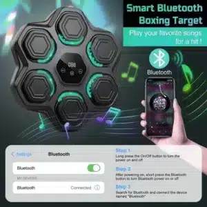 machine de boxe musicale bluetooth intelligente fitness maroc