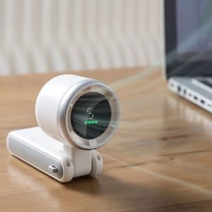 Mini Ventilateur Portable Pliable – Ventilateur Rechargeable USB avec Écran Digital