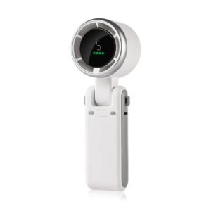 Mini Ventilateur Portable Pliable – Ventilateur Rechargeable USB avec Écran Digital
