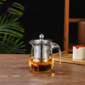 theiere en verre infuseur inox maroc theiere filtre the marocain infusion