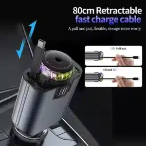 diffuseur parfum voiture led chargeur usb projection etoile maroc