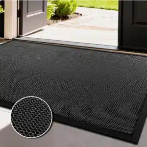 Paillasson antidérapant absorbant moderne pour entrée maison au Maroc