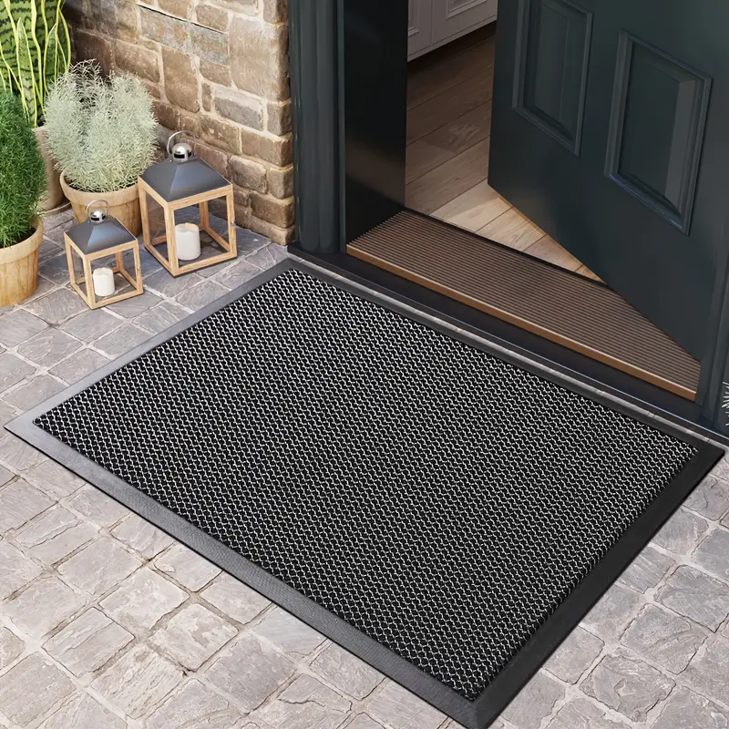 paillasson-antiderapant-absorbant-90-x-60-cm Paillasson antidérapant absorbant moderne pour entrée maison au Maroc