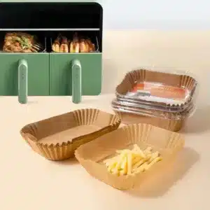 Papier cuisson pour Air Fryer réctangulaire - 50 pièces