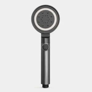 Pommeau de Douche Économiseur d’Eau à Haute Pression avec Bouton Stop