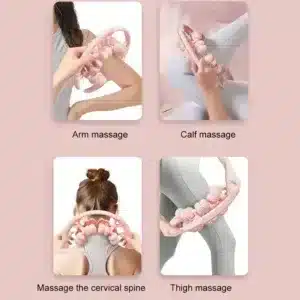 Rouleau de massage anti cellulite 360 degrés pour corps et jambes au Maroc