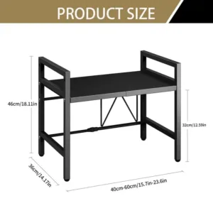 Support extensible pour micro ondes et rangement cuisine multifonction au Maroc