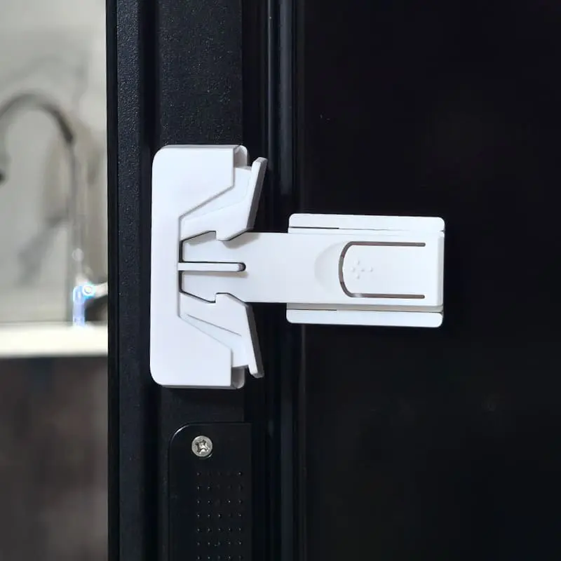 verrou-de-securite-pour-refrigerateur-et-placards Verrou de Sécurité pour Réfrigérateur et Placards