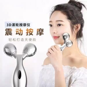 Rouleau de massage 3D visage et corps en forme Y
