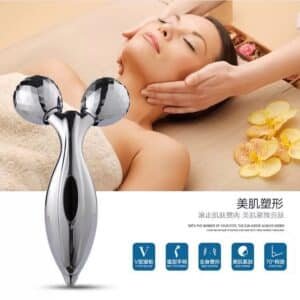 Rouleau de massage 3D visage et corps en forme Y