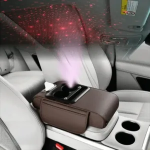 Accoudoir porte mouchoir avec laser