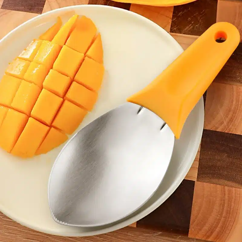 coupe-mangue-et-pasteque-en-acier-inoxydable-1 Coupe mangue et pastèque en acier inoxydable